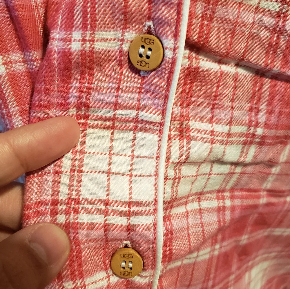 UGG Flannel Pajama Top New Size‎ Small